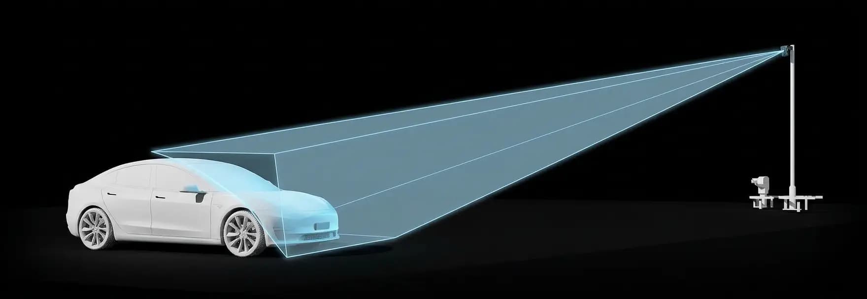 ANPR камера разпознава регистрационен номер